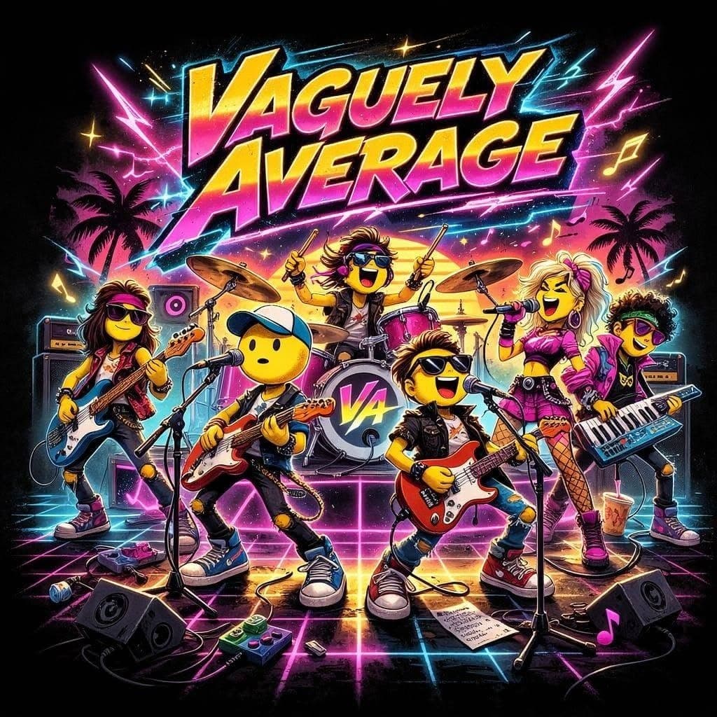 Vaguely Average — band artwork